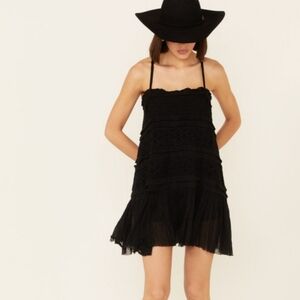 🌸 Free People | Strap Lace‎ Mini Dress